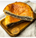 Пирог с курицей и грибами 600 г