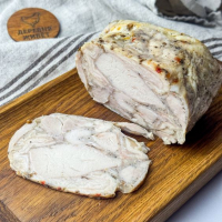 Рулет куриный с чесноком